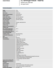 Ebmpapst K3G310-PH58-02  380-480V Centrifugal Module