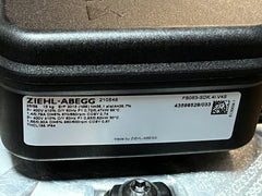 Nameplate of FB063-SDK.4I.V4S ZIEHL-ABEGG Axial Fan