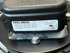 Nameplate of FE050-VDK.4I.V7  ZIEHL-ABEGG Axial Fan