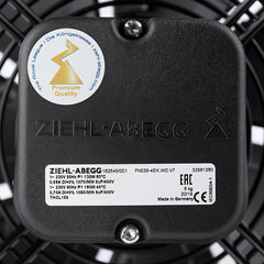 Nameplate of FN035-4EK.WD.V7 ZIEHL-ABEGG Axial Fan
