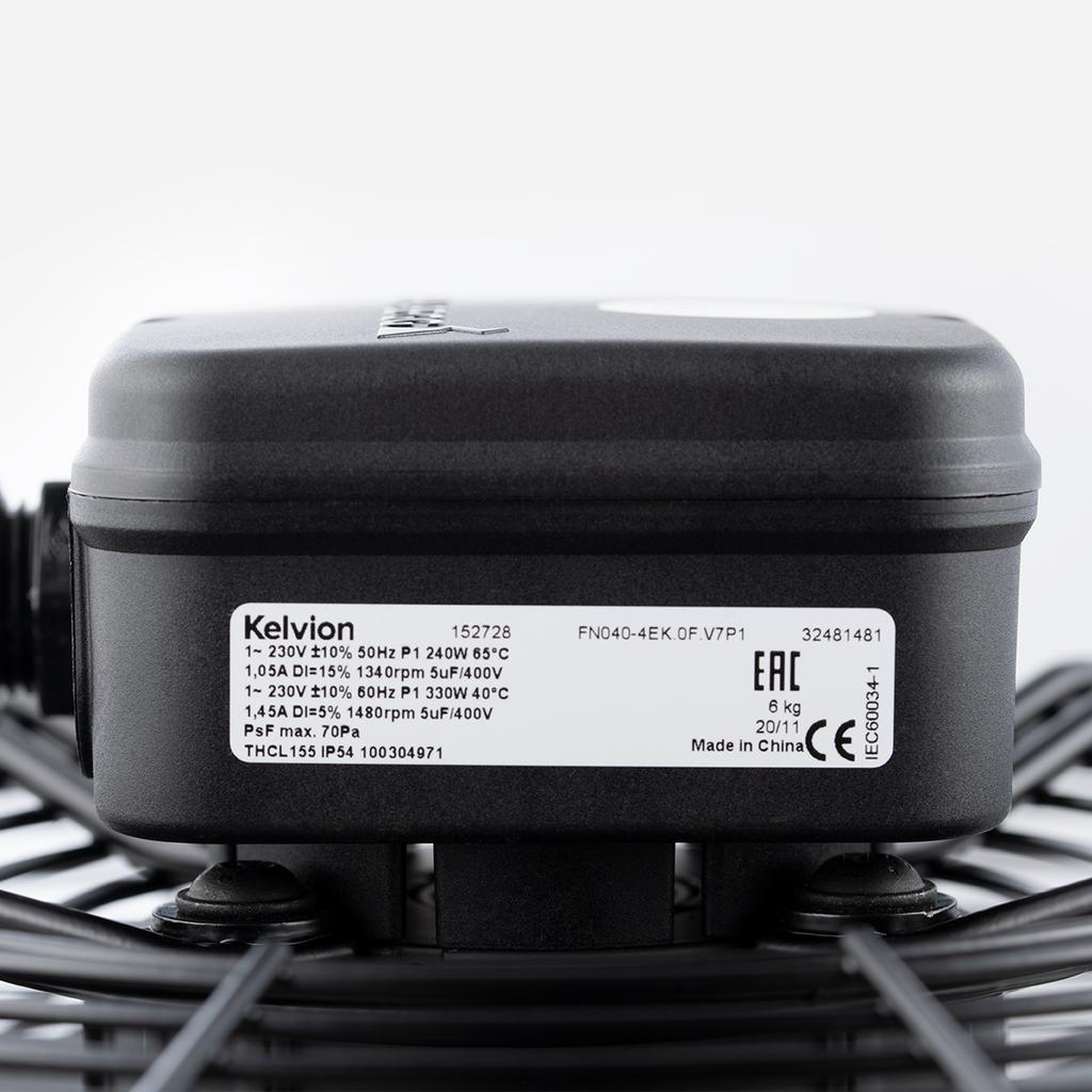 Nameplate of FN040-4EK.0F.V7P1  ZIEHL-ABEGG Axial Fan