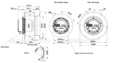 R3G250-AS51-11 ebm papst centrifugal fan