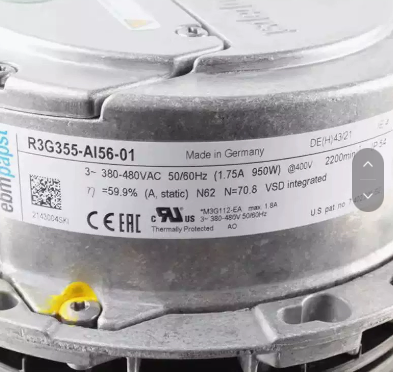 R3G355-AI56-01/08 ebm-papst  Fan 380V1.75A