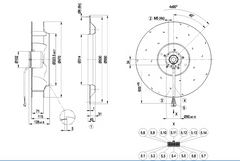 R3G400-RS03-H1 EBMpapst Fan