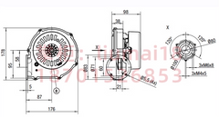 RG130/0800-3612-010212 ebm papst 230V