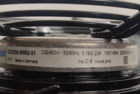 S2D250-BH02-01 ebm-papst AC AXIAL FAN