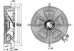 S3G400-AN04-30 ebm-papst  Fan 230V