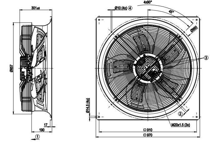 S3G800-GV01-01 ebm papst fan