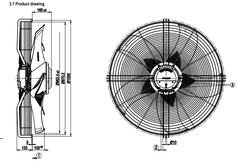 S3G910-KV12-03 ebm papst fan