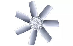 Top View FC080-8DQ.6K.3 ZIEHL-ABEGG Axial Fan