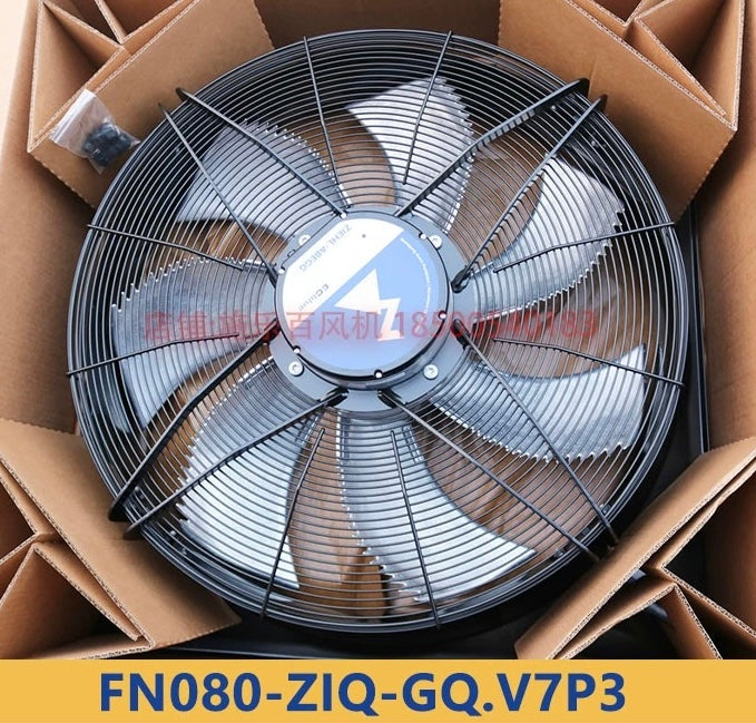 Top View  FN080-ZIQ.GQ.V7P3 ZIEHL-ABEGG Axial Fan