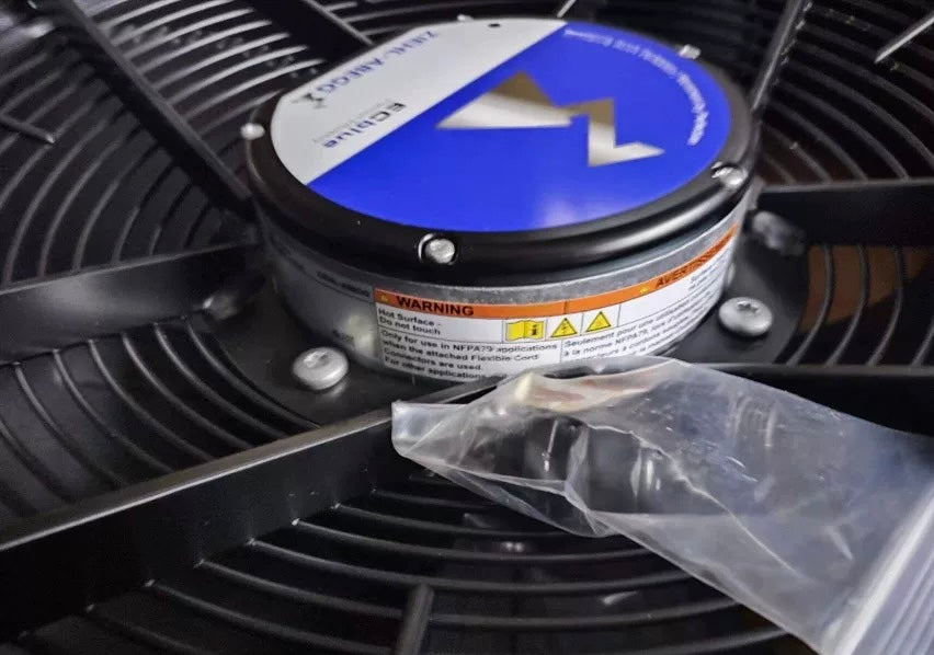 Top View FN080-ZKQ.DG.V5P4 ZIEHL-ABEGG Axial Fan