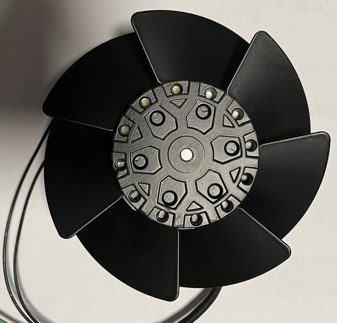 bottom view of A2S130-AE03-01 ebm-papst AC Axial Fan