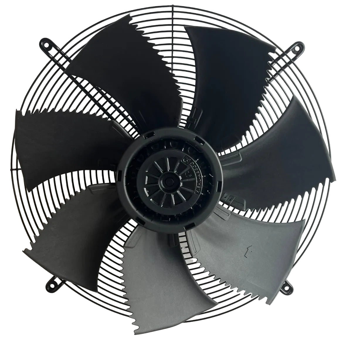 bottom view of FN045-SDD.4F.A7P1 ZIEHL-ABEGG Axial Fan