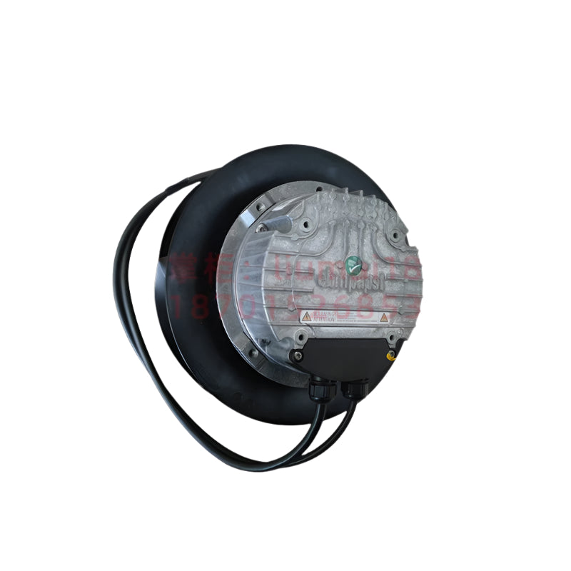 front side view motor of Ebmpapst K3G250-RR17-H9 Centrifugal fan