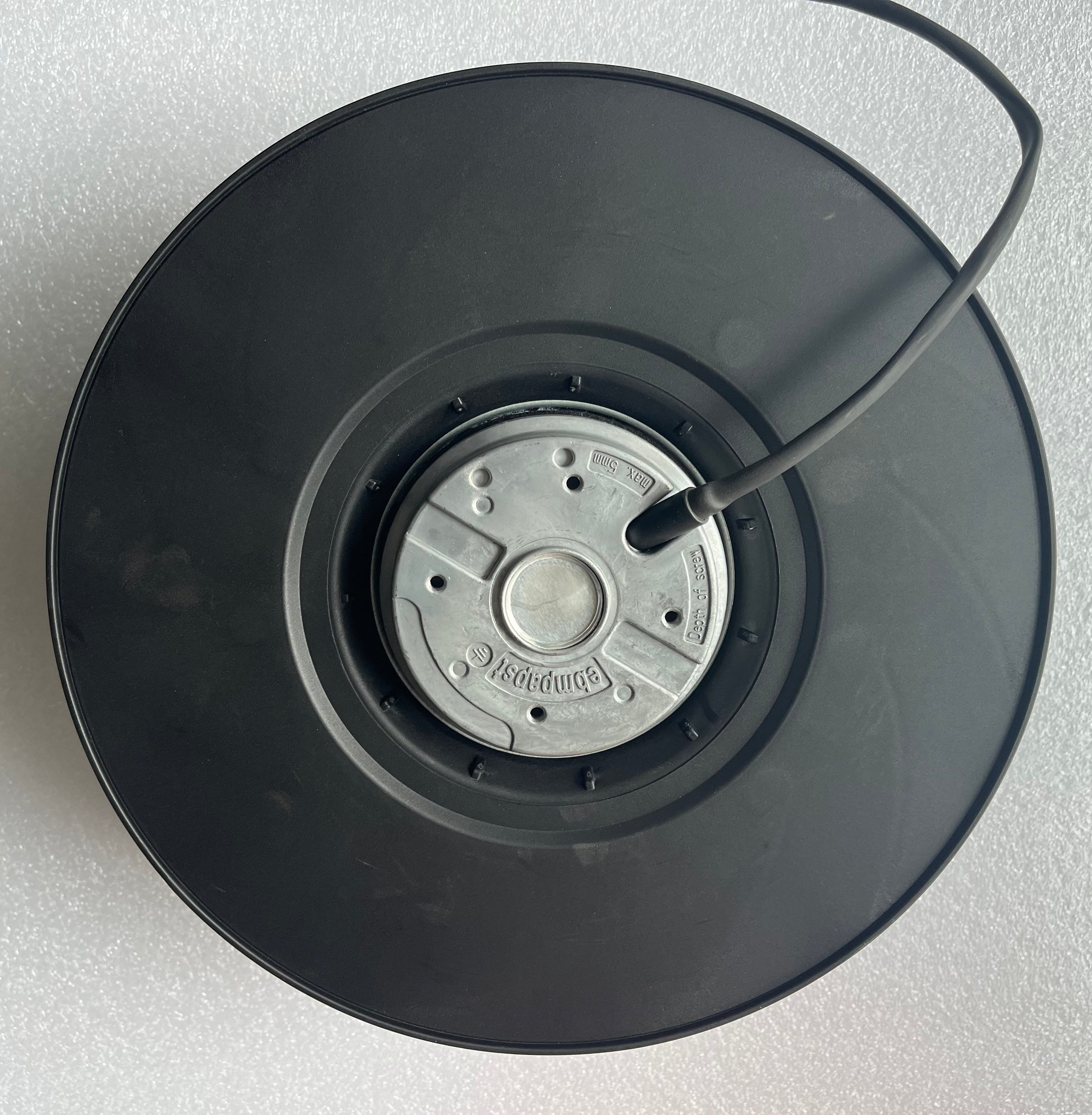 front view of EbmPapst R2D250-AB02-15 M2D068-DF Centrifugal fan