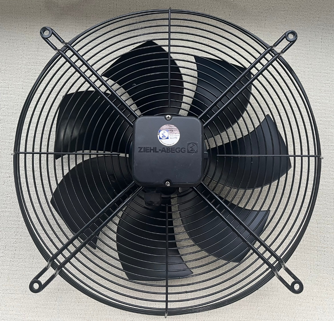 front view of FN042-VDI.2F.V7P1 ZIEHL-ABEGG Axial Fan