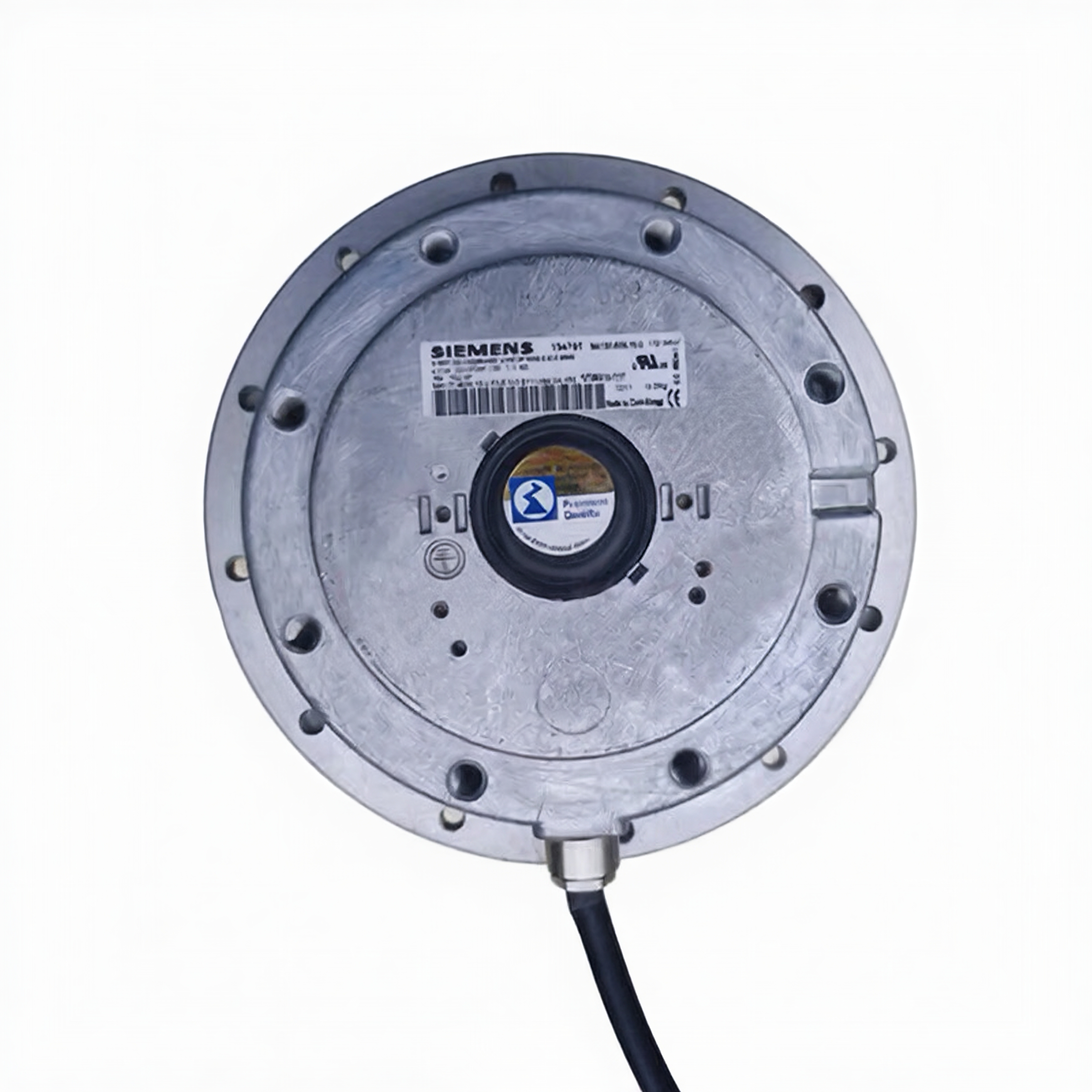 front view of MK137-6DK.15.U ZIEHL-ABEGG centrifugal motor fan