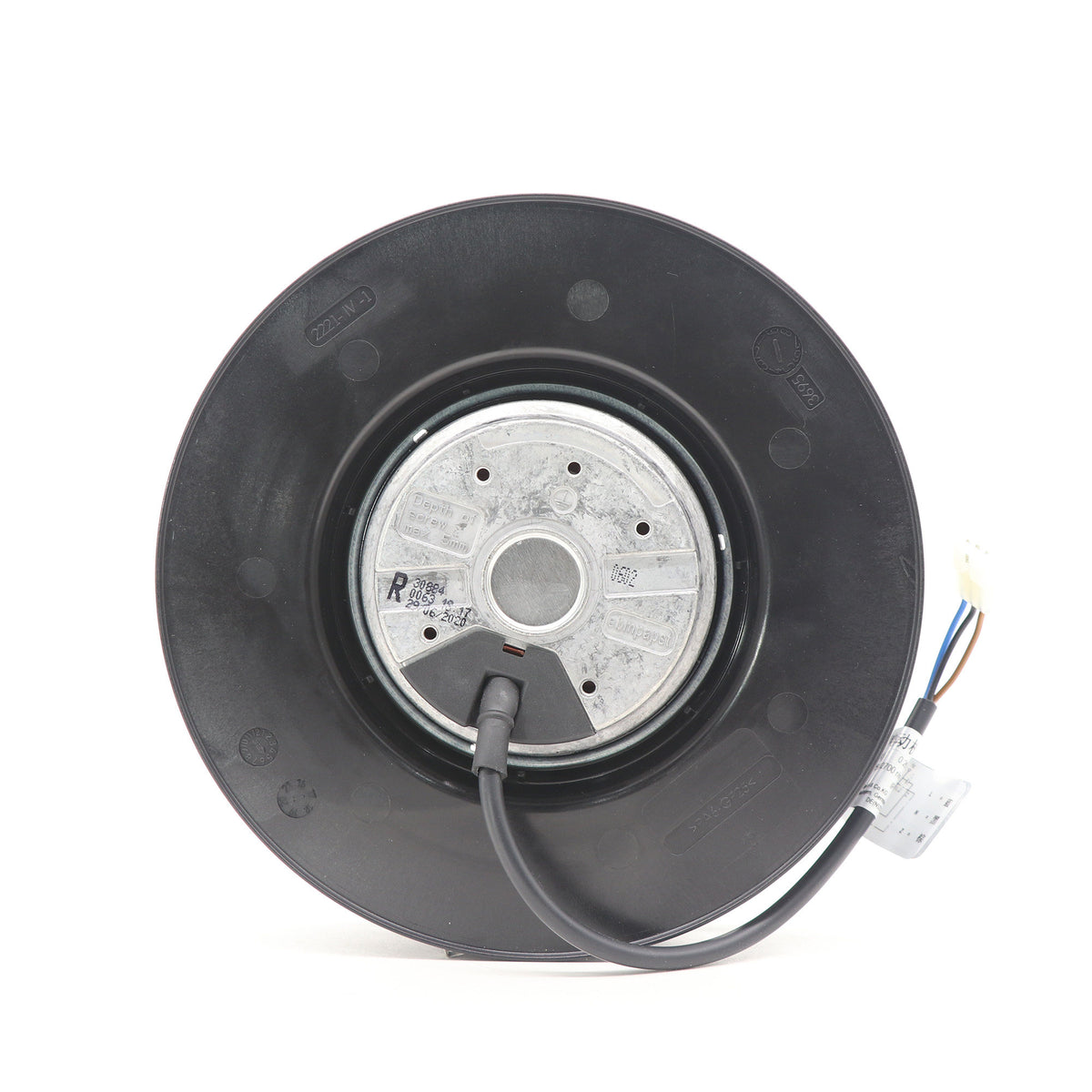front view of R2E190-AO26-30/R2E190-AO26-30 EBM-PAPST centrifugal fan
