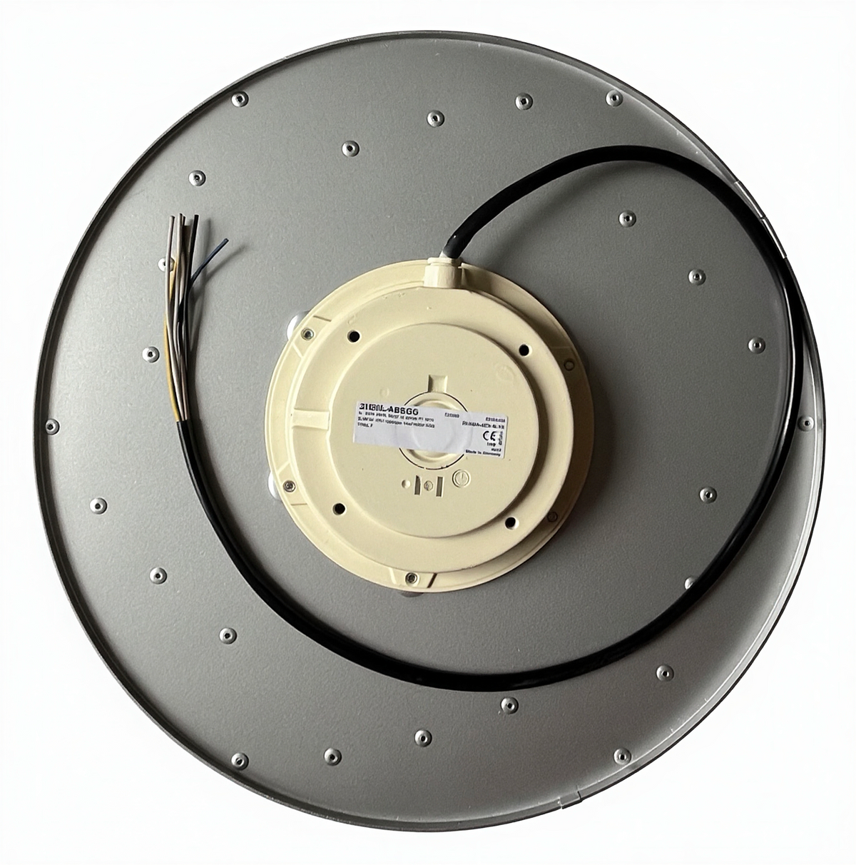 front view of RH40A-4EK.4I.1R ZIEHL-ABEGG centrifugal fan