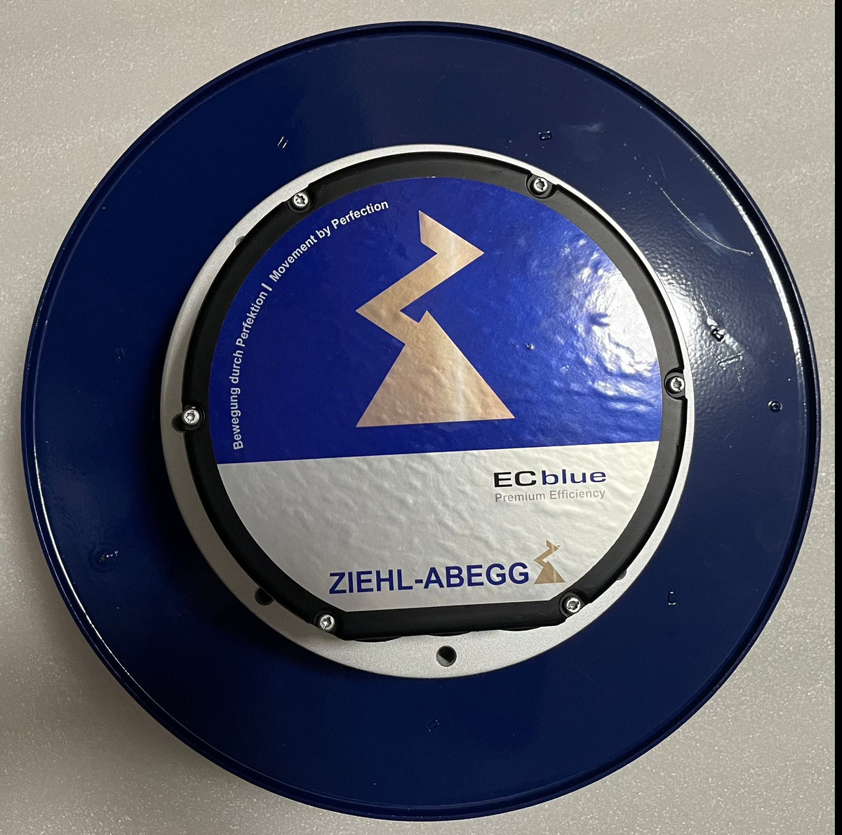 front view of RH40C-ZID.GG.1R ZIEHL-ABEGG centrifugal fan
