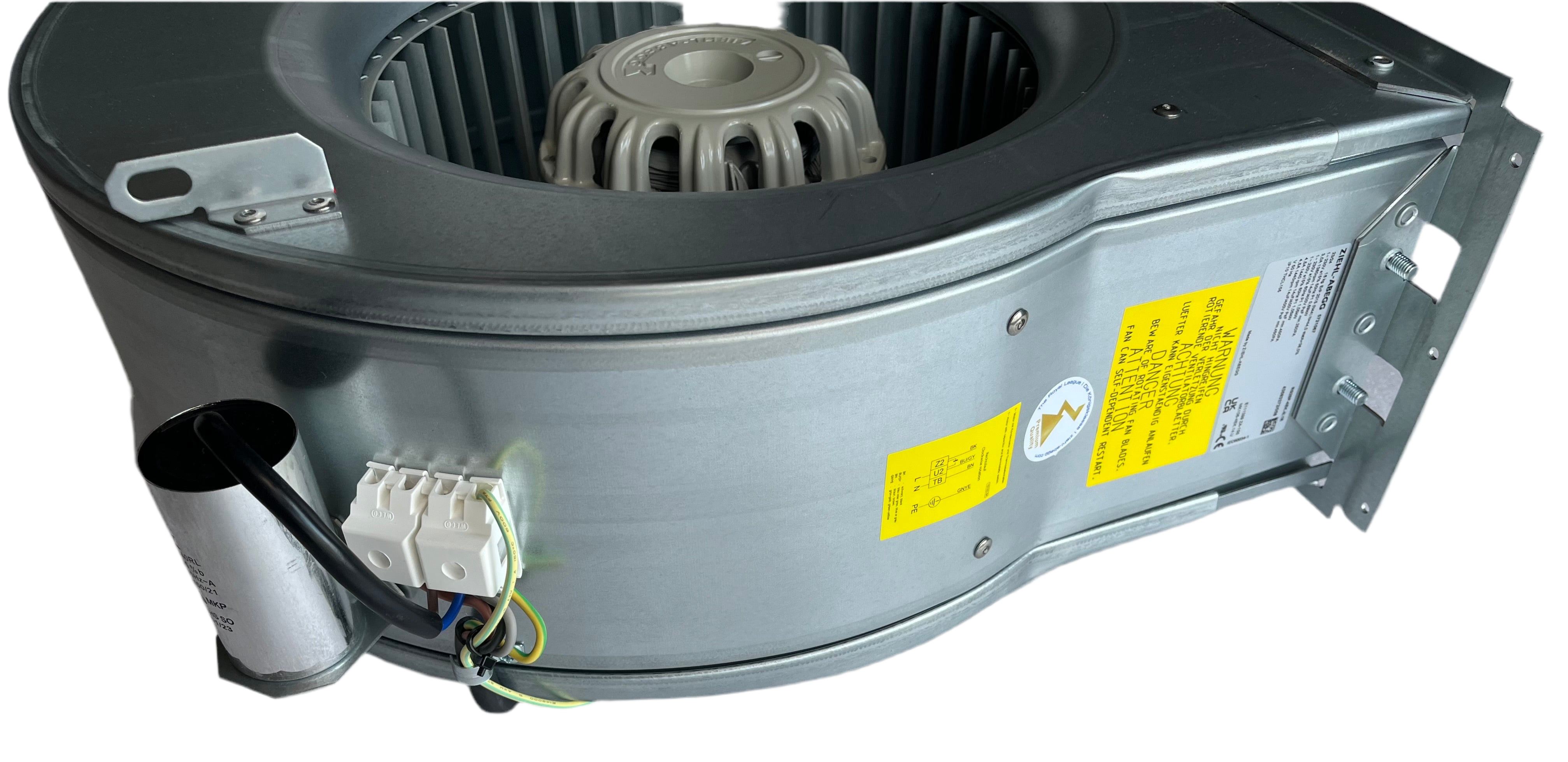 left side of RG28P-4EK.4I.1R ZIEHL-ABEGG centrifugal fan