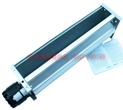 left side view of QK08B-2EM.50.CH ZIEHL-ABEGG Crossflow fan