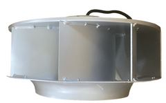 left side view of RH56E-4DK.7Q.1R 153296 ZIEHL-ABEGG centrifugal fan