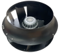 left side view of RH56Z-VDK.6N.1L ZIEHL-ABEGG centrifugal fan