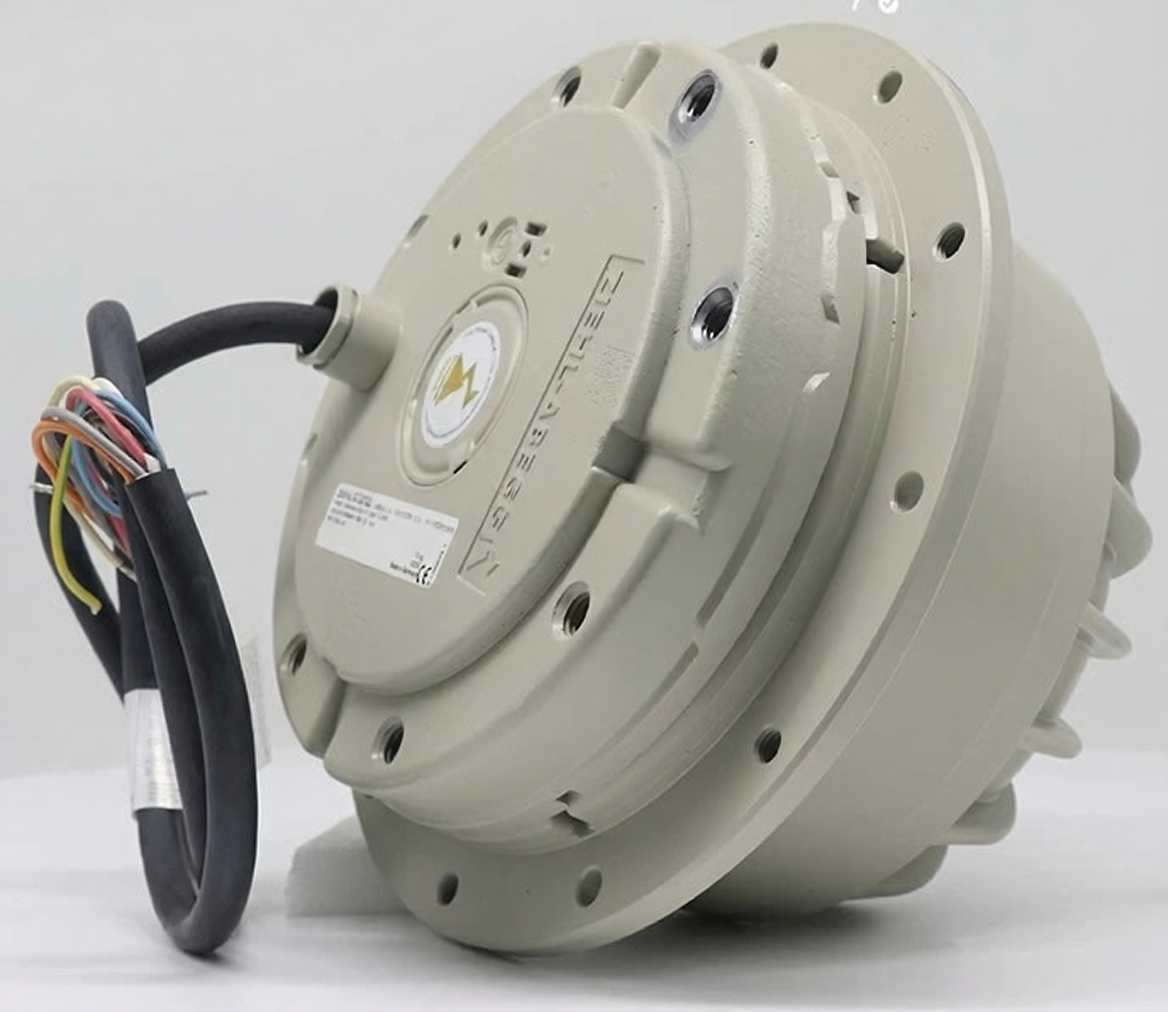 left side view of ZIEHL-ABEGG MK137-2DK.10.N Centrifugal Fan