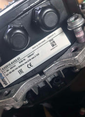 nameplate of A3G910-AV02-01 ebm-papst AC Axial Fan