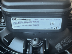 nameplate of FB050-VDK.4I.V4L ZIEHL-ABEGG Axial Fan