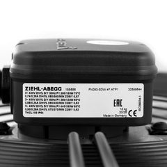 nameplate of FN050-SDH.4F.A7P1 ZIEHL-ABEGG Axial Fan