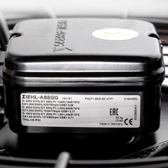 nameplate of FN071-SDK.6K.V7P1 ZIEHL-ABEGG Axial Fan