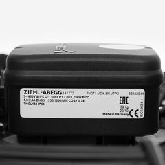 nameplate of FN071-VDK.6N.V7P2 ZIEHL-ABEGG Axial Fan