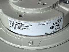 nameplate of RH31M-4EK.2F.1R ZIEHL-ABEGG centrifugal fan