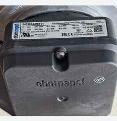nameplate of S4E500-AM03-01 ebmpapst Axial Fan