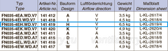 ordering information of FN035-4EH.WD.V7 ZIEHL-ABEGG Axial Fan