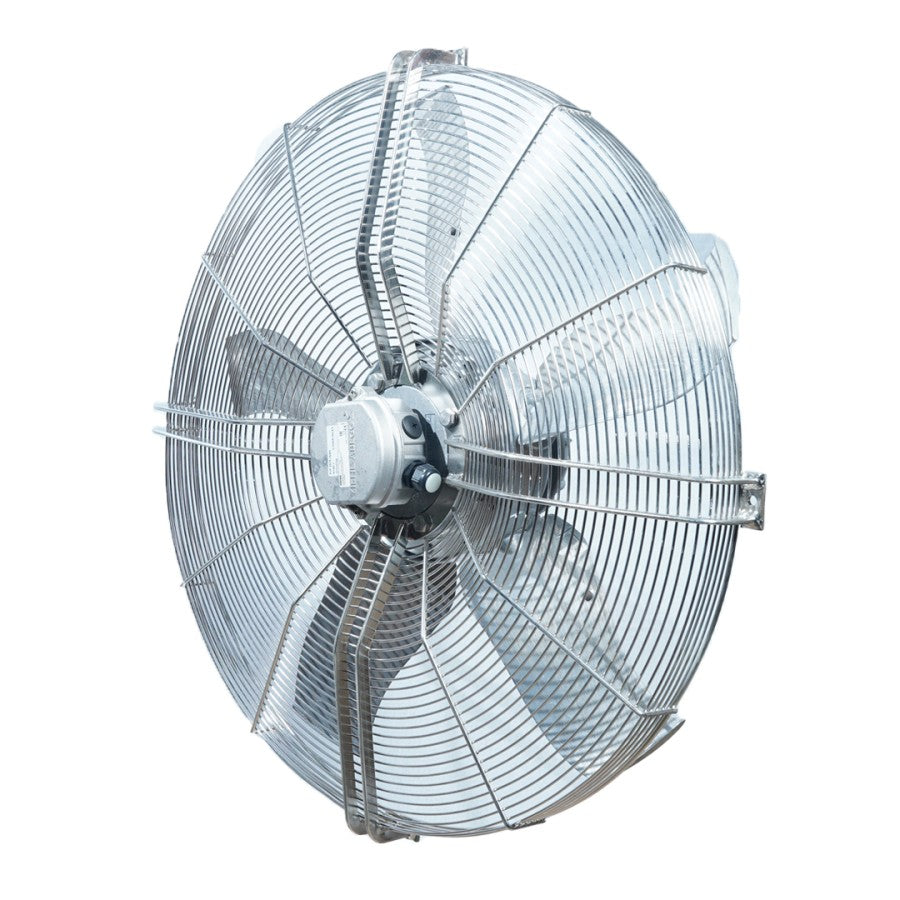 right side view of VR080-6DI.6N.V7s ZIEHL-ABEGG Axial Fan
