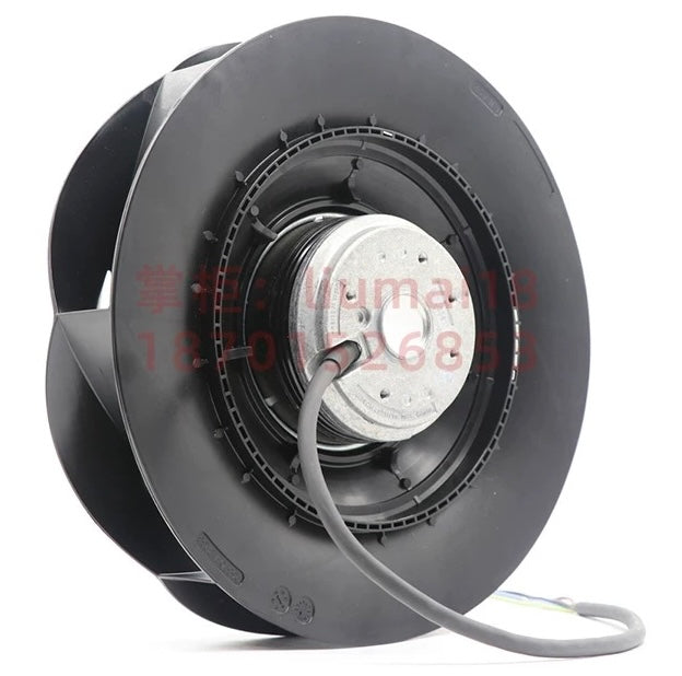 right side view of R2E250-RA50-01 Ebm-Papst Centrifugal fan