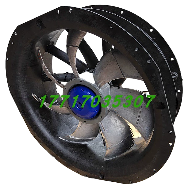 right side view of ZN080-ZIL.GL.V7P3 ZIEHL-ABEGG Axial Fan