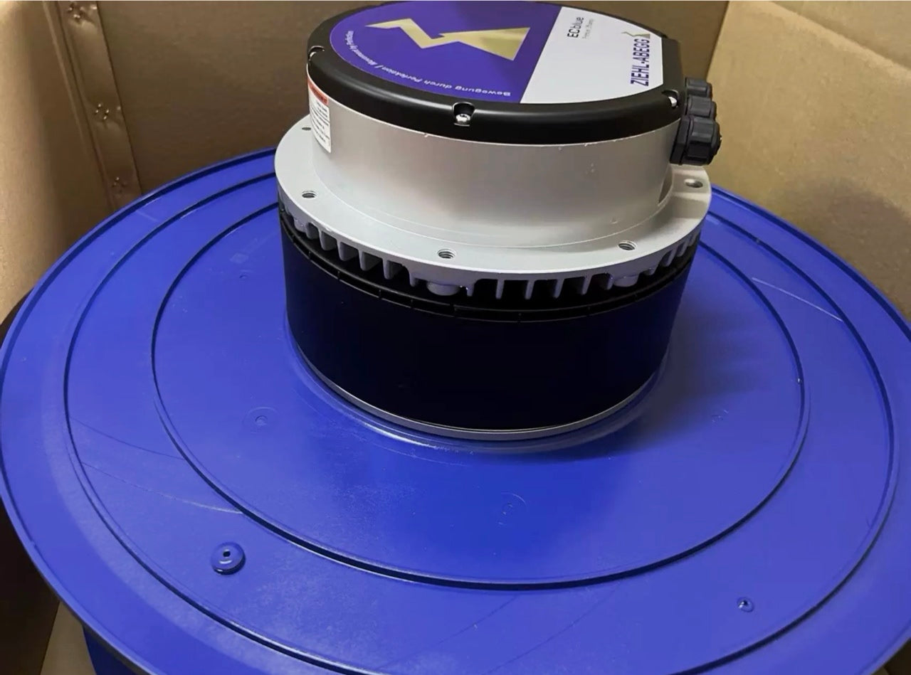 left view of ZIEHL-ABEGG RH56C-ZID.GQ.CR Centrifugal Fan