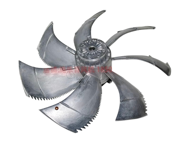 side view of FE080-ADA.6N.2 ZIEHL-ABEGG Axial Fan