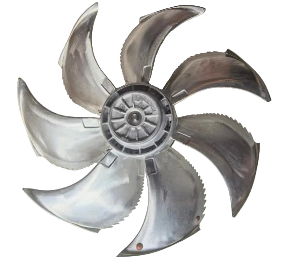 side view of FN050-6EA.4F.V7P1 ZIEHL-ABEGG Axial Fan