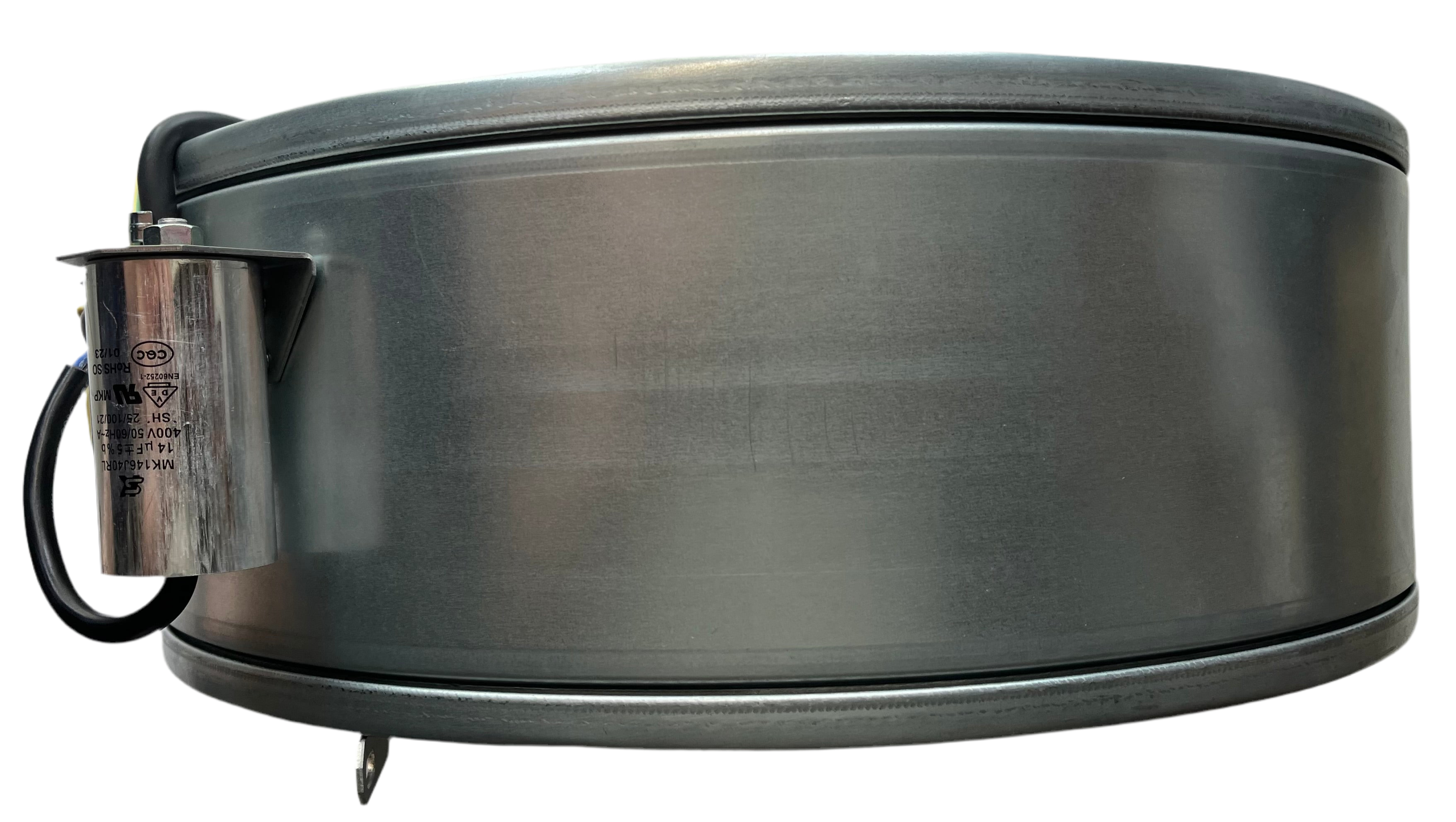 side view of RG28P-4EK.4I.1R ZIEHL-ABEGG centrifugal fan