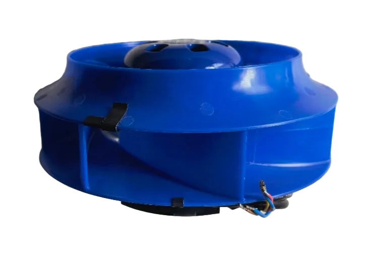 side view of RH18V-4IP.Z8.AR ZIEHL-ABEGG centrifugal fan