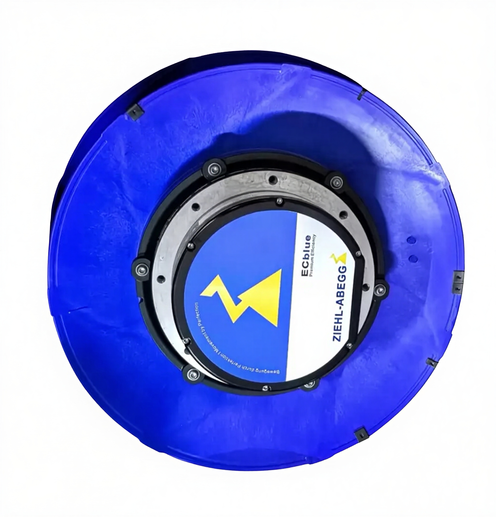side view of RH56V-ZIK.GG.VR ZIEHL-ABEGG centrifugal fan