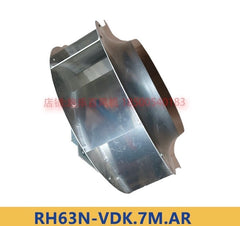 side view of RH63N-VDK.7M.AR ZIEHL-ABEGG centrifugal fan
