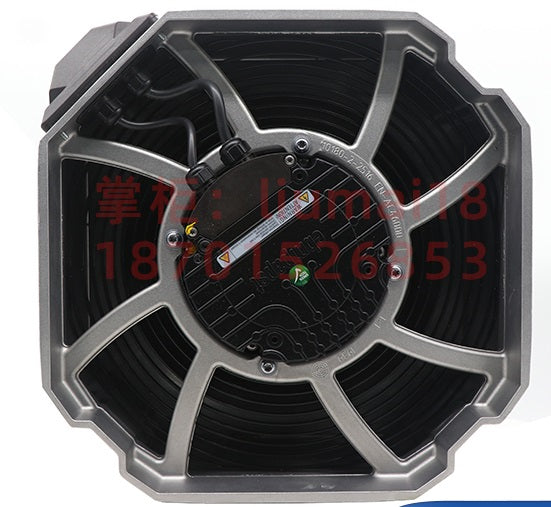 top view of Ebmpapst K3G250-RR17-H9 Centrifugal fan