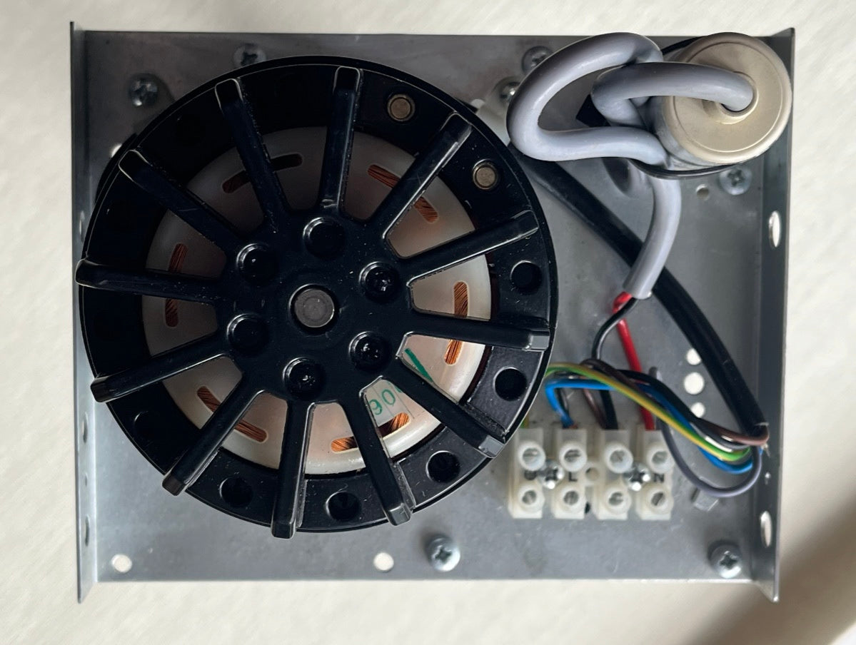 top view of QK08A-4EM.70.CF ZIEHL-ABEGG Crossflow fan